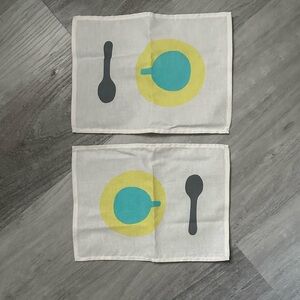 NEW. Lovevery. Tea Party Placemat (Fabric)